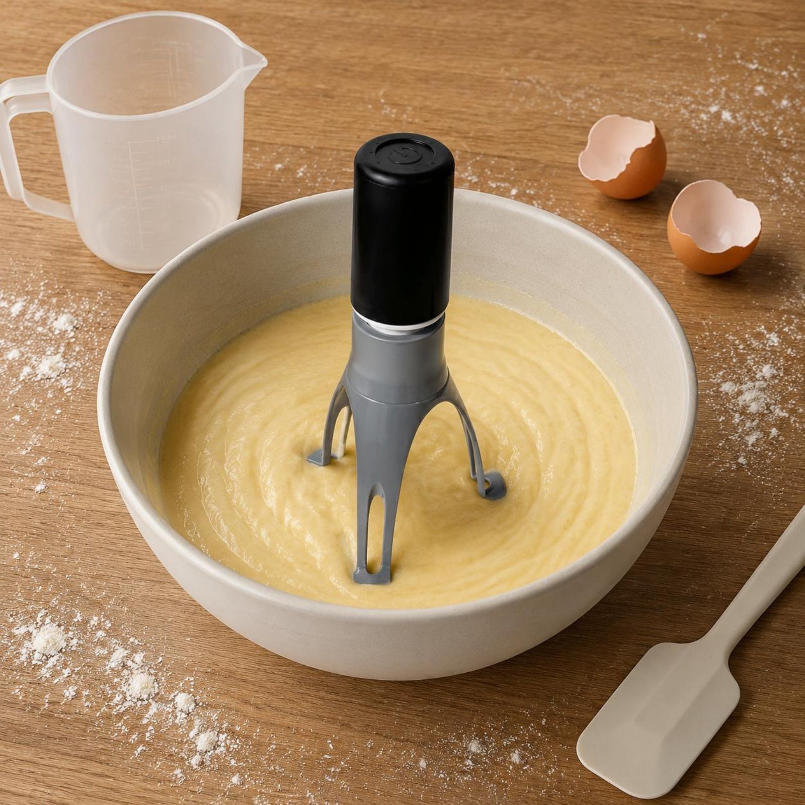 Quirky Kitchen Gadgets - Automatic Triangle Stirrer - Hands-Free Electric