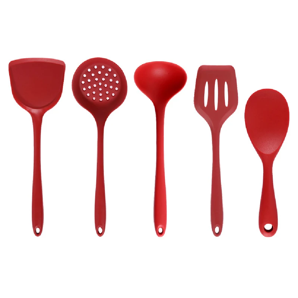 Kitchen Gadgets And Appliances - Silicone Cooking Utensils Set Heat Resistant