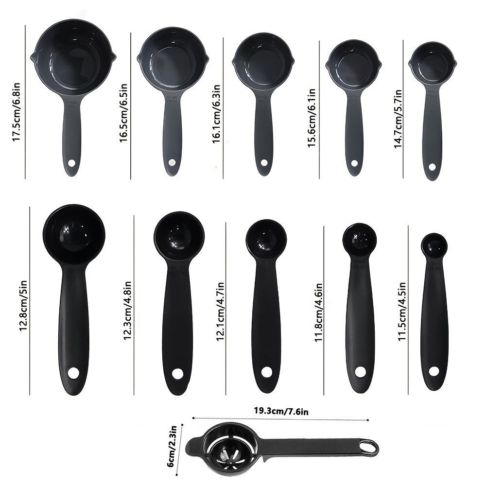 11pcs Plastic Measuring Cups&E - Kitchen Gadgets And Appliances review and price