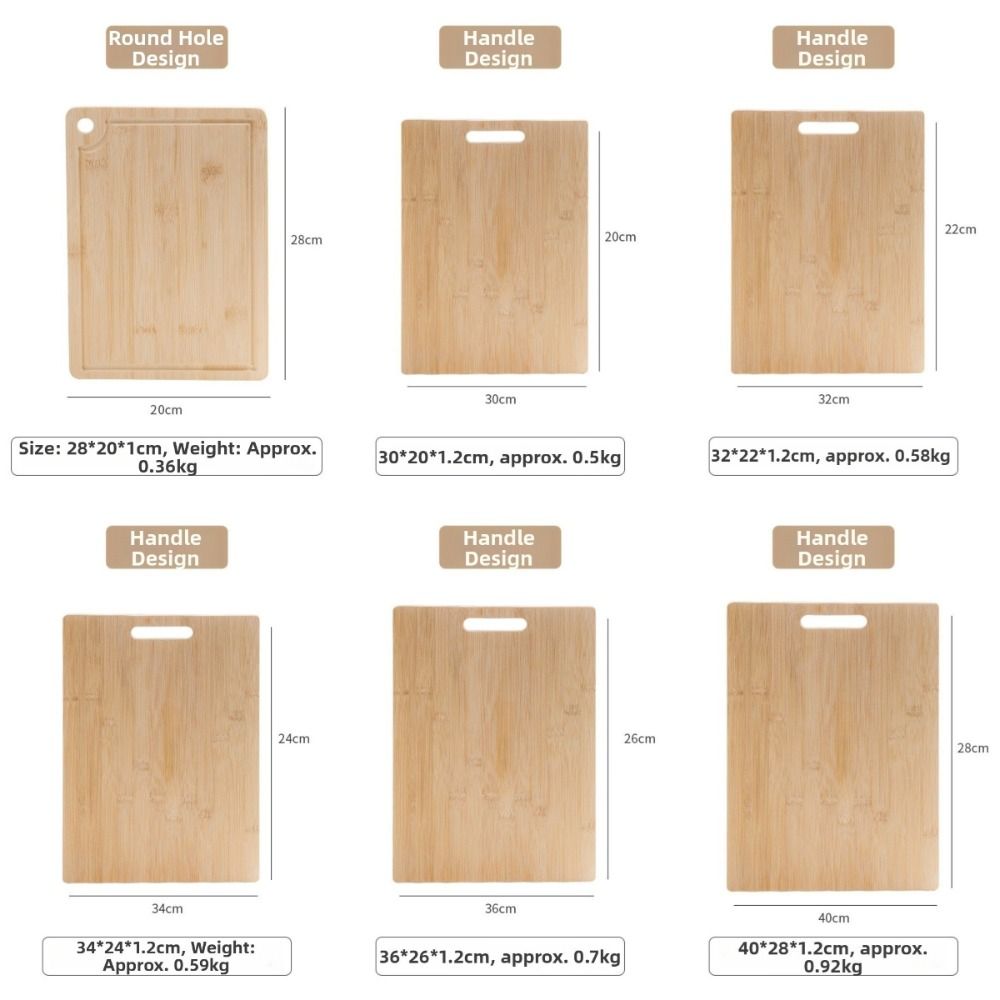 Eco-Friendly Bamboo Wooden Cut - Bamboo Cutting Board review and price