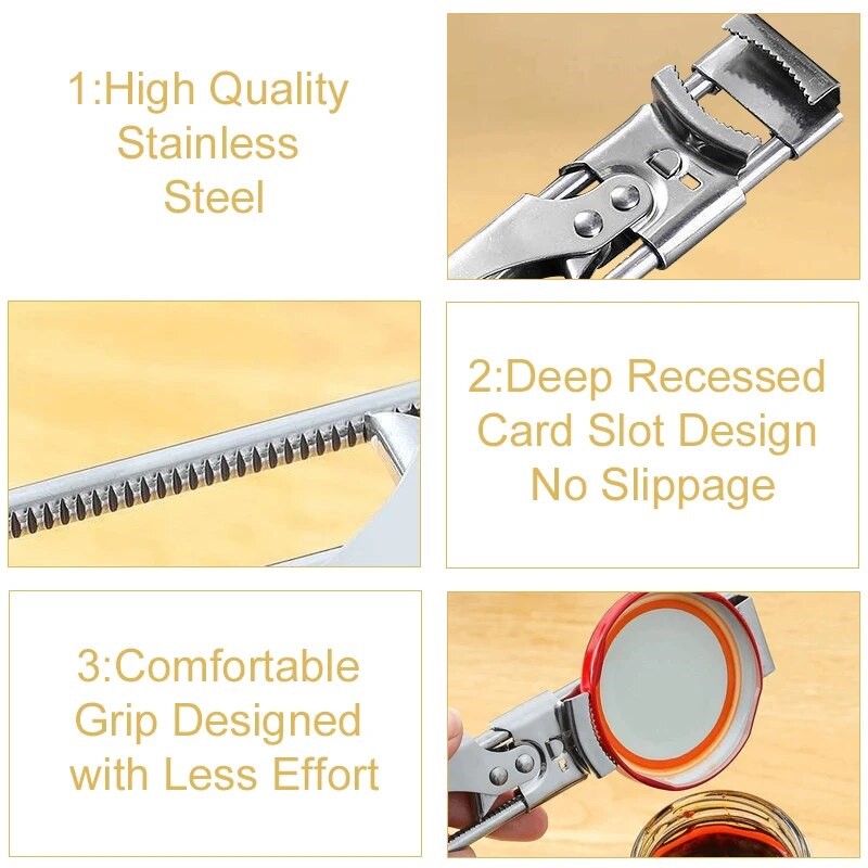 Stainless Steel Kitchen Tools  - Kitchen Gadgets Jar Openers review and price