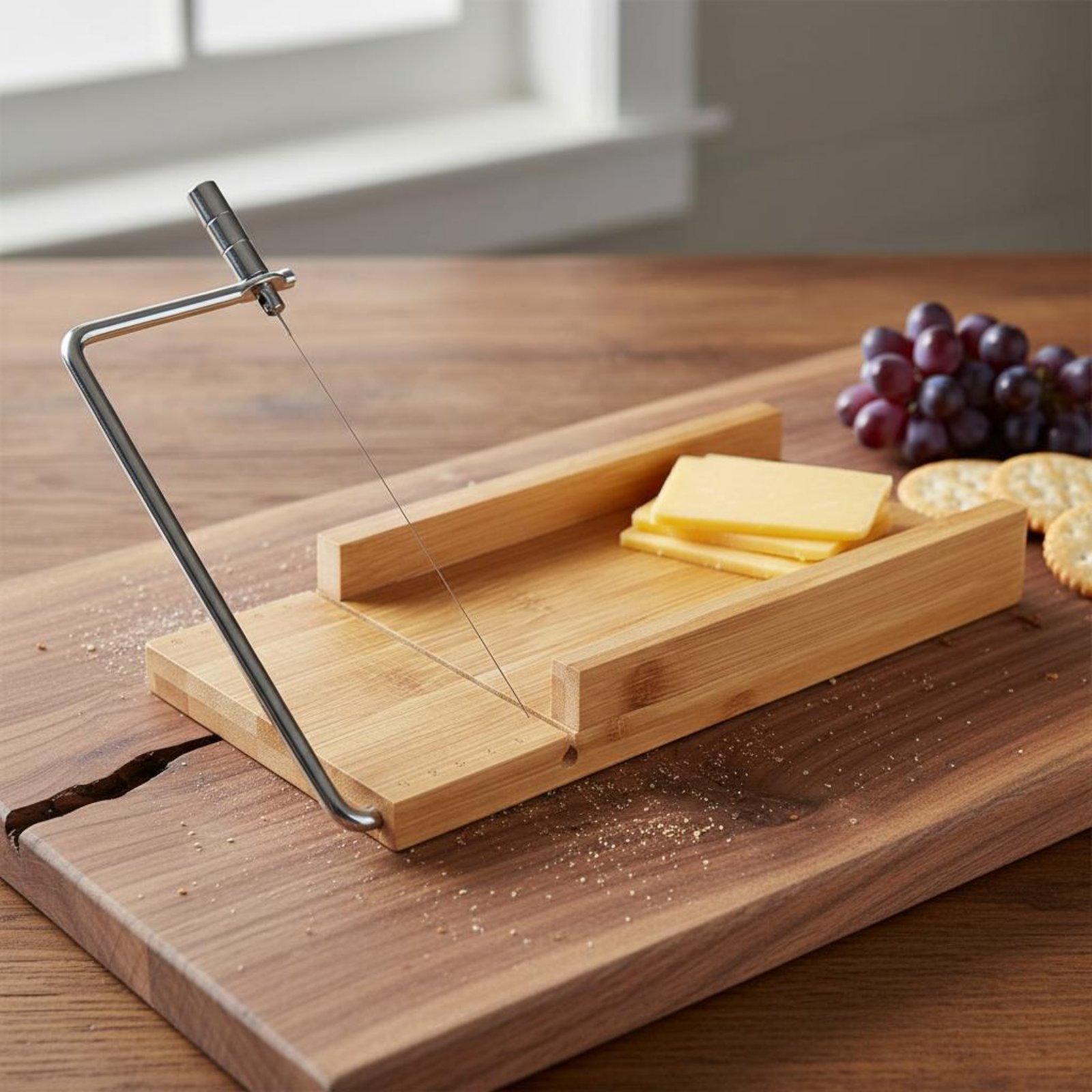 Wire Cutter Board Cuts Smoothl - Bamboo Cutting Board review and price