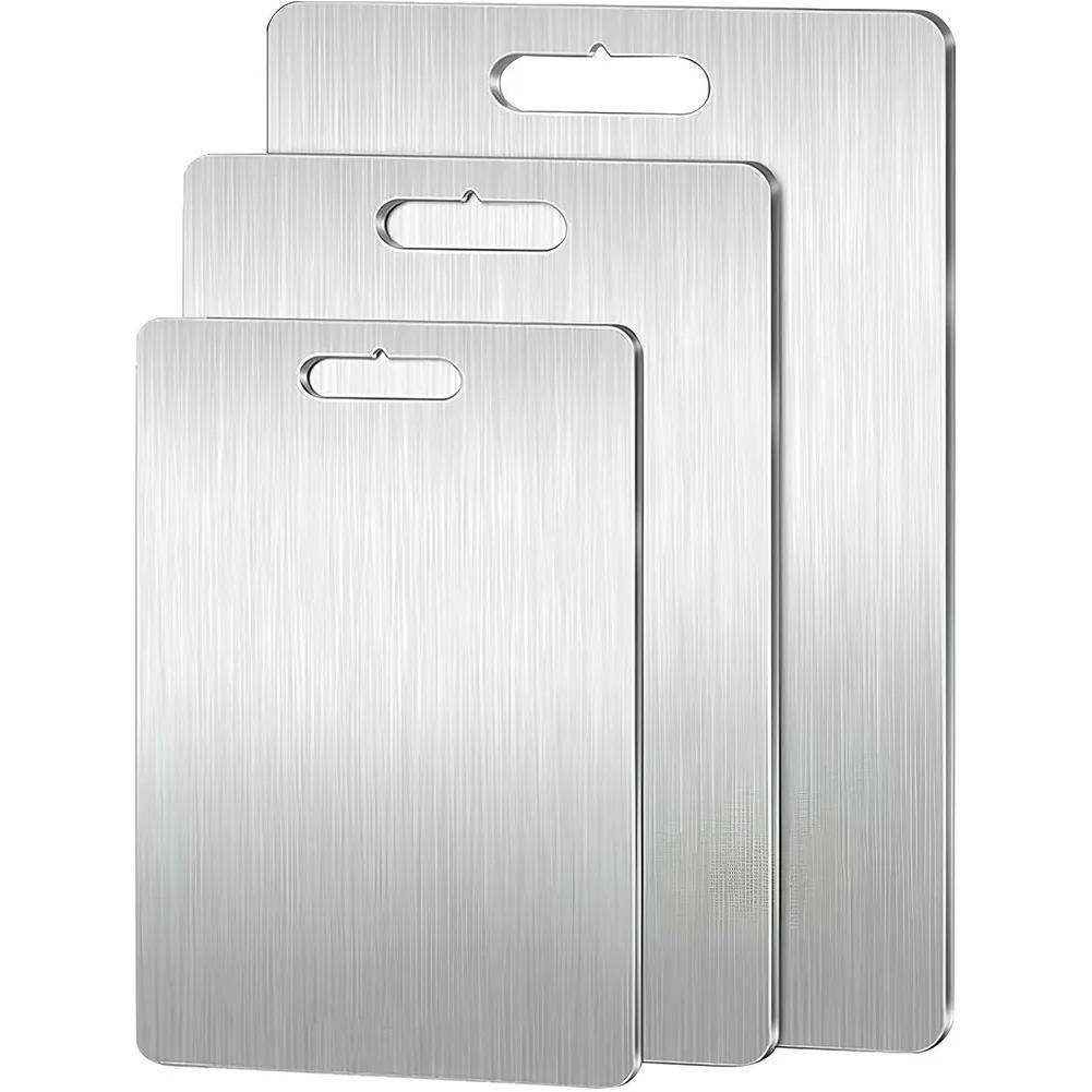 Thickened Stainless Steel Cutt - Bamboo Cutting Board review and price