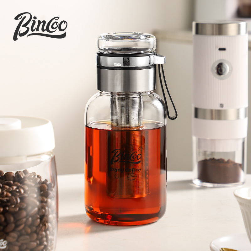 Bincoo Transparent Coffee Cup  - Stainless Steel Strainer review and price