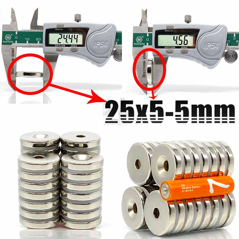 2-100pcs 25x5-5mm Magnet Round - Kitchen Gadgets Under $25 review and price