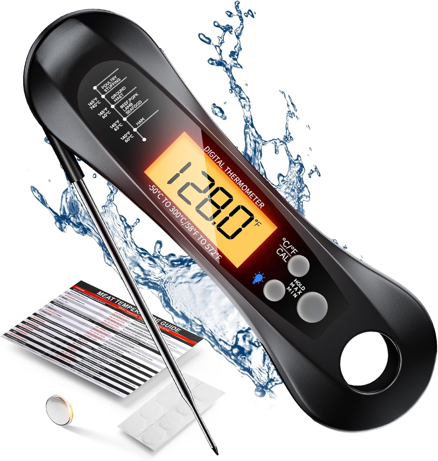 Digital Instant Read Meat Ther - Instant Read Thermometer review and price