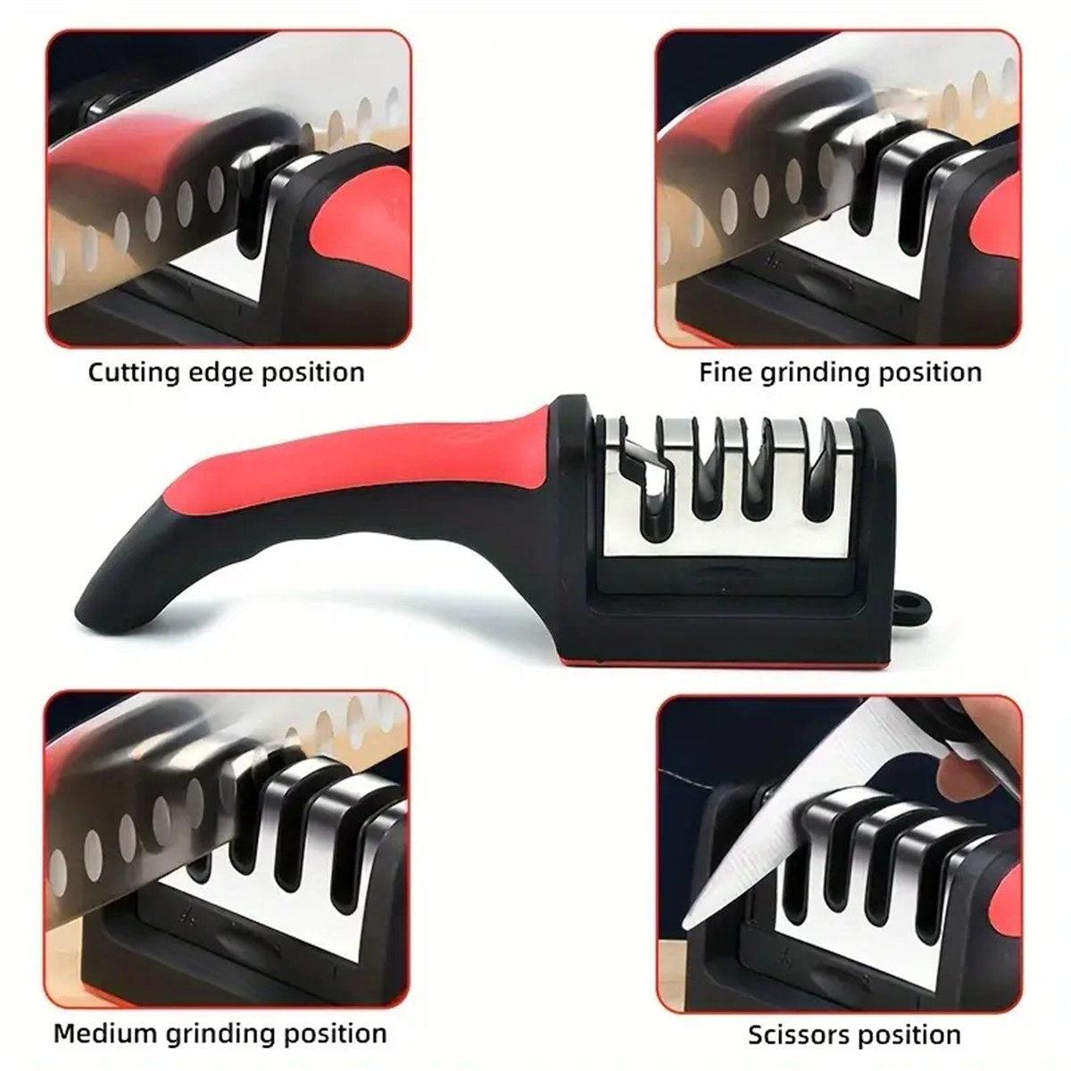 3/4 Segment Knife Sharpener Ki - Kitchen Gadgets Needed review and price