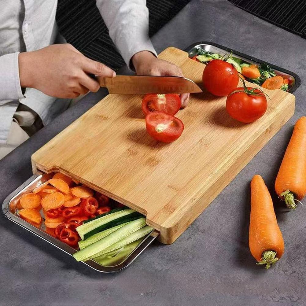 Bamboo Cutting Board With Stai - Bamboo Cutting Board review and price