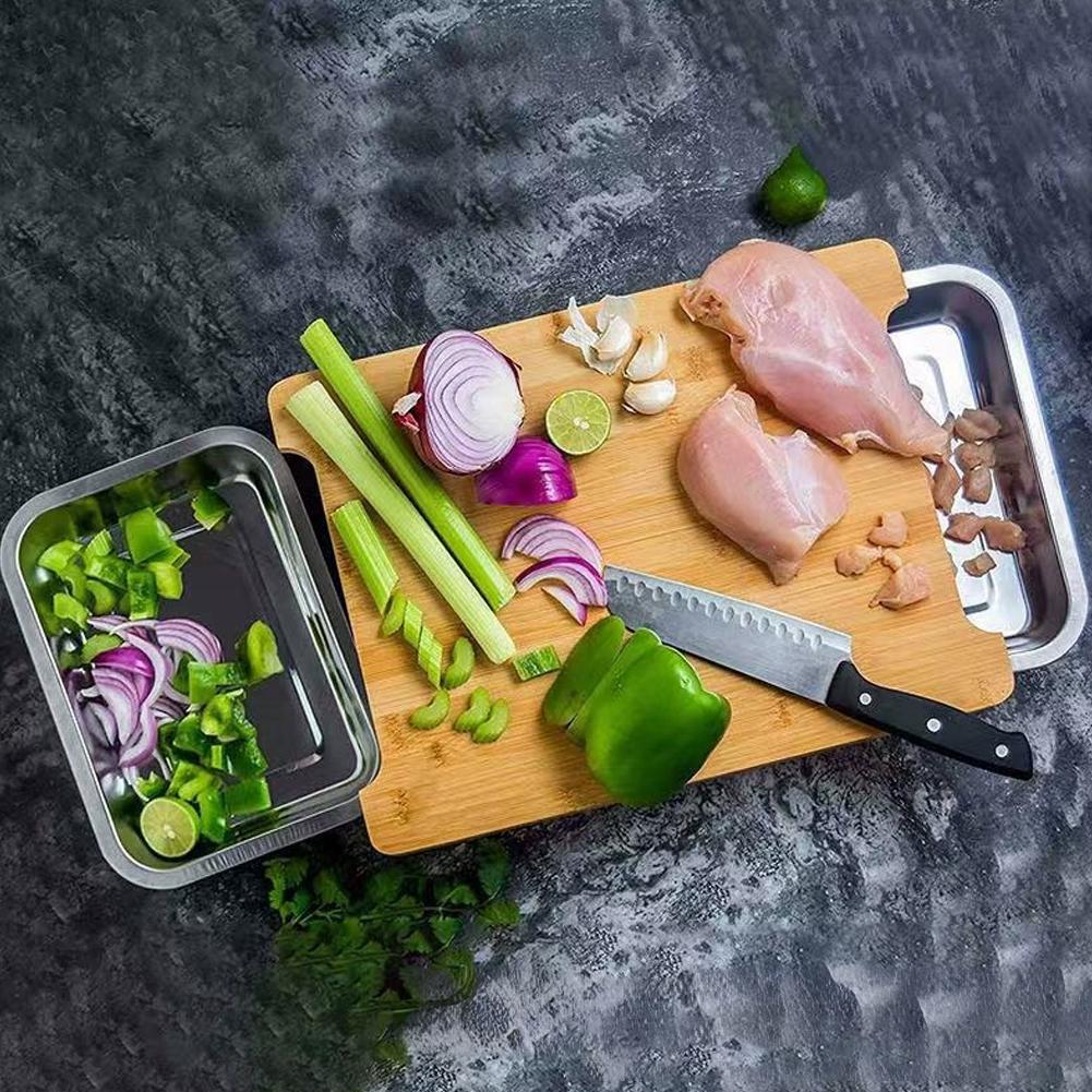 Bamboo Cutting Board With Stai - Bamboo Cutting Board review and price