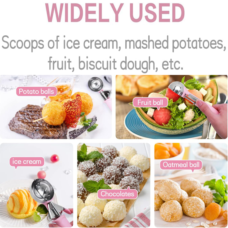 Stainless Steel Ice Cream Scoo - Kitchen Gadgets Needed review and price