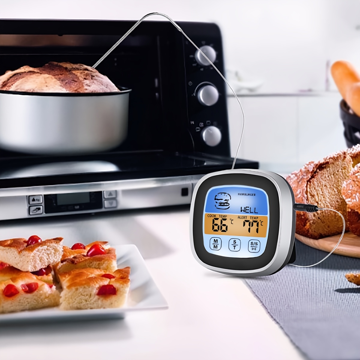 Digital Meat Thermometer BBQ T - Instant Read Thermometer review and price