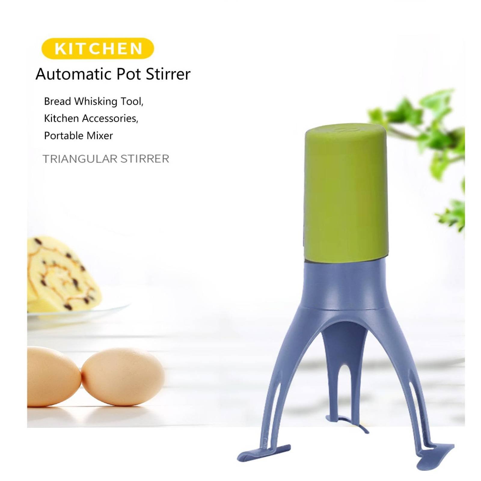Automatic Triangle Stirrer - H - Quirky Kitchen Gadgets review and price