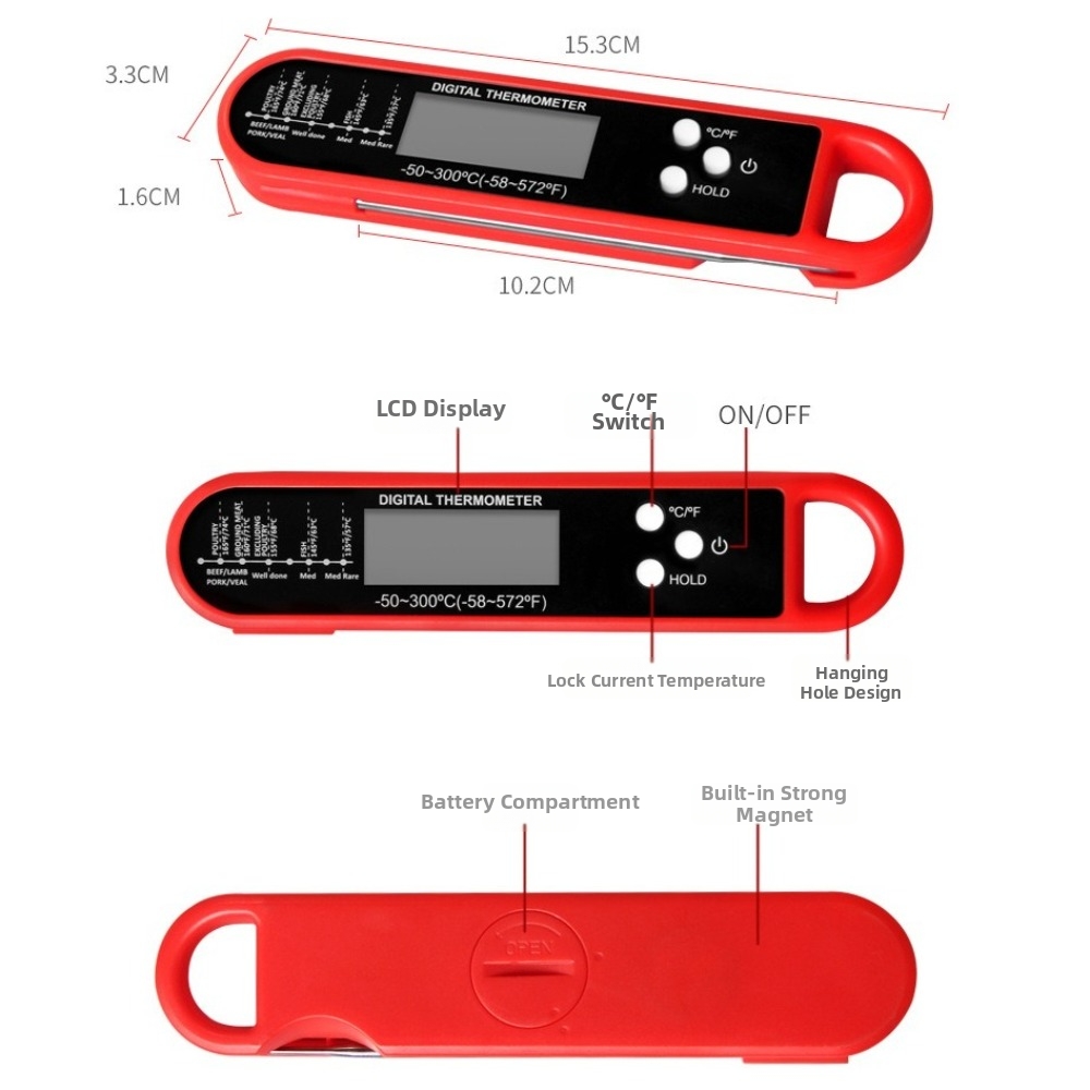 Backlit Display Instant Read T - Instant Read Thermometer review and price
