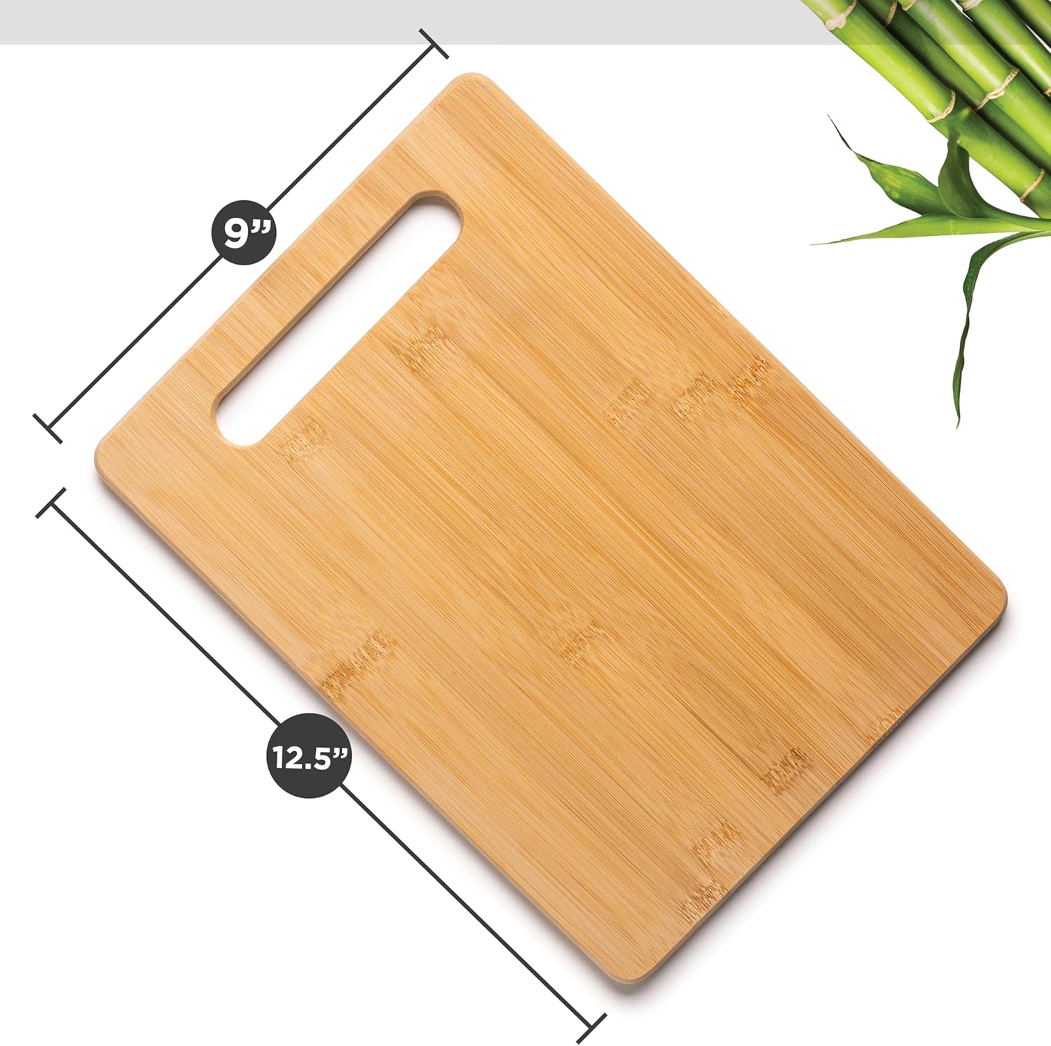 Bamboo Cutting Board 12.5x9 in - Bamboo Cutting Board review and price