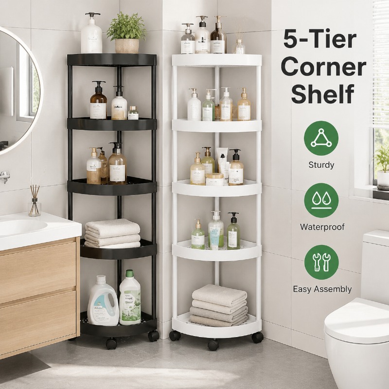 Modern 5‑Tier Corner Storage S - Kitchen Gadgets Needed review and price
