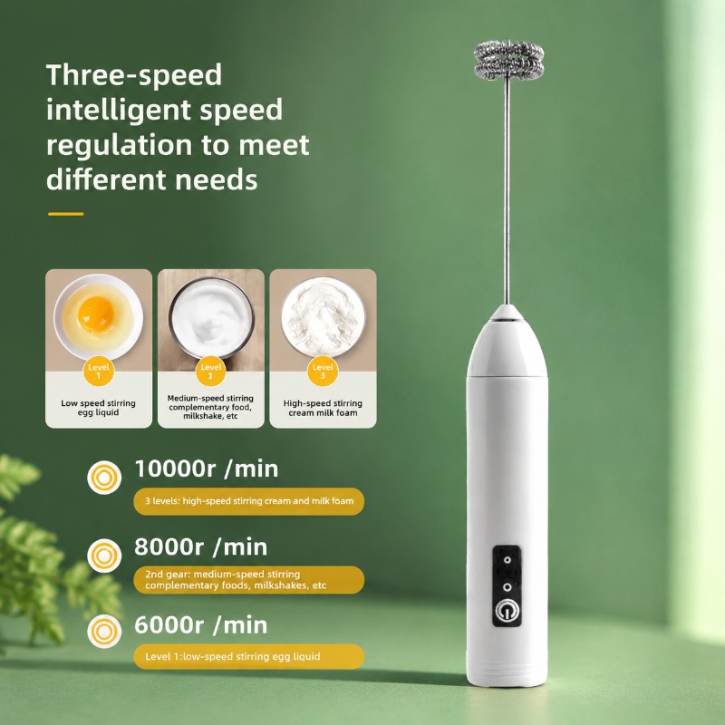 Electric Milk Frother + Egg Be - Quirky Kitchen Gadgets review and price
