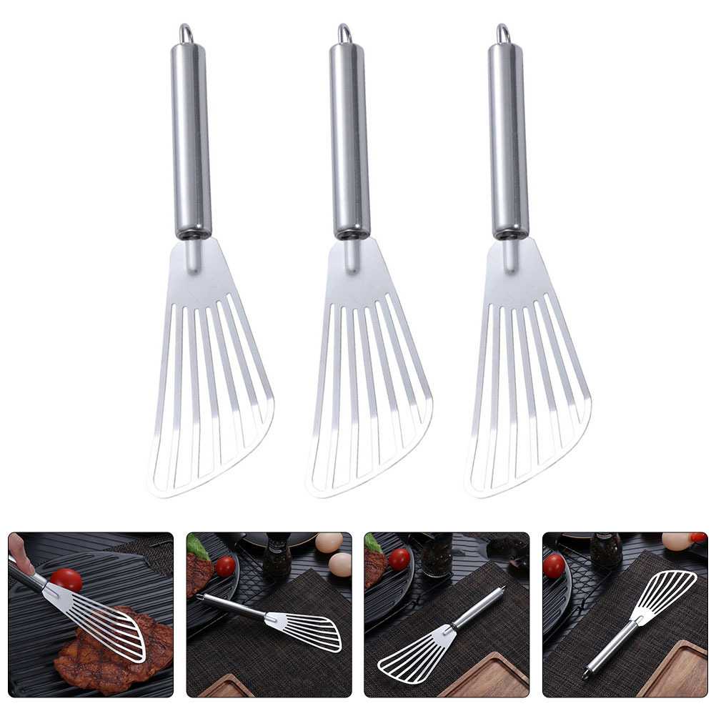 3pcs Stainless Steel Spatula F - Kitchen Gadgets And Appliances review and price