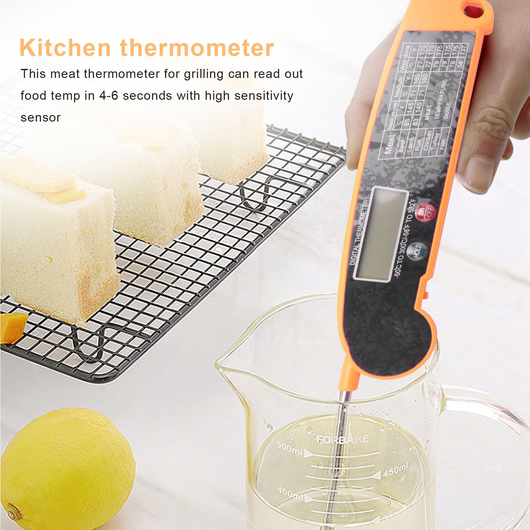 Digital Instant Read Meat Ther - Instant Read Thermometer review and price