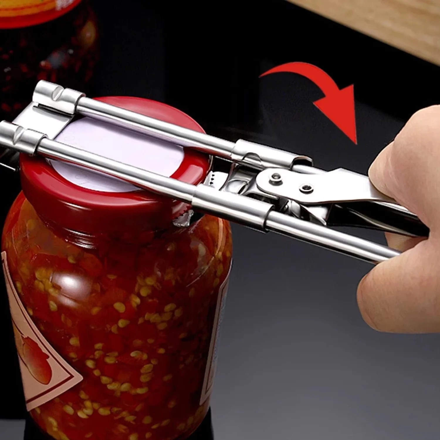 Adjustable Stainless Steel Non - Kitchen Gadgets Jar Openers review and price