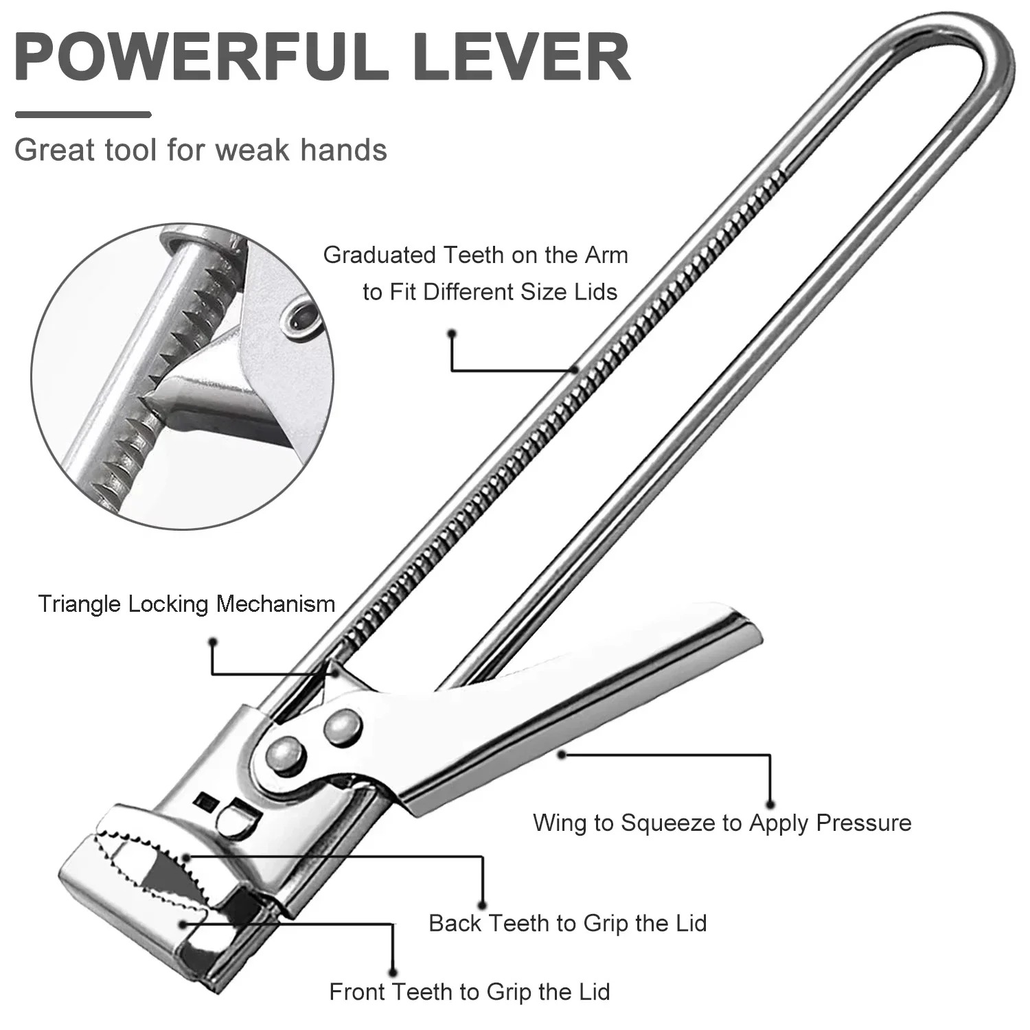 Adjustable Stainless Steel Non - Kitchen Gadgets Jar Openers review and price
