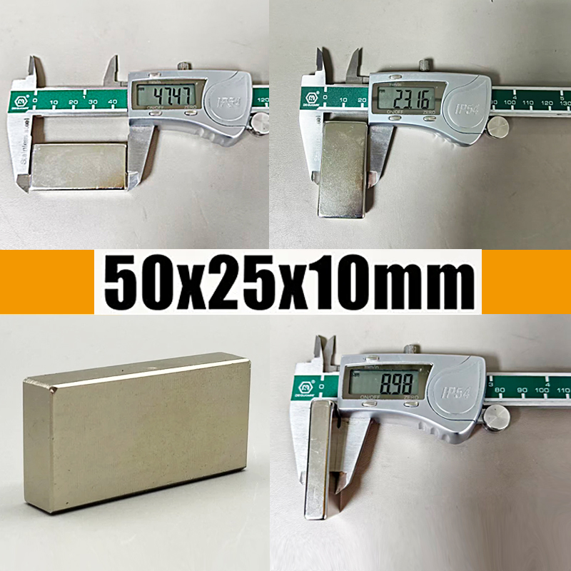 1/2/5/10pcs 50x25x10mm Magnet  - Kitchen Gadgets Under $25 review and price