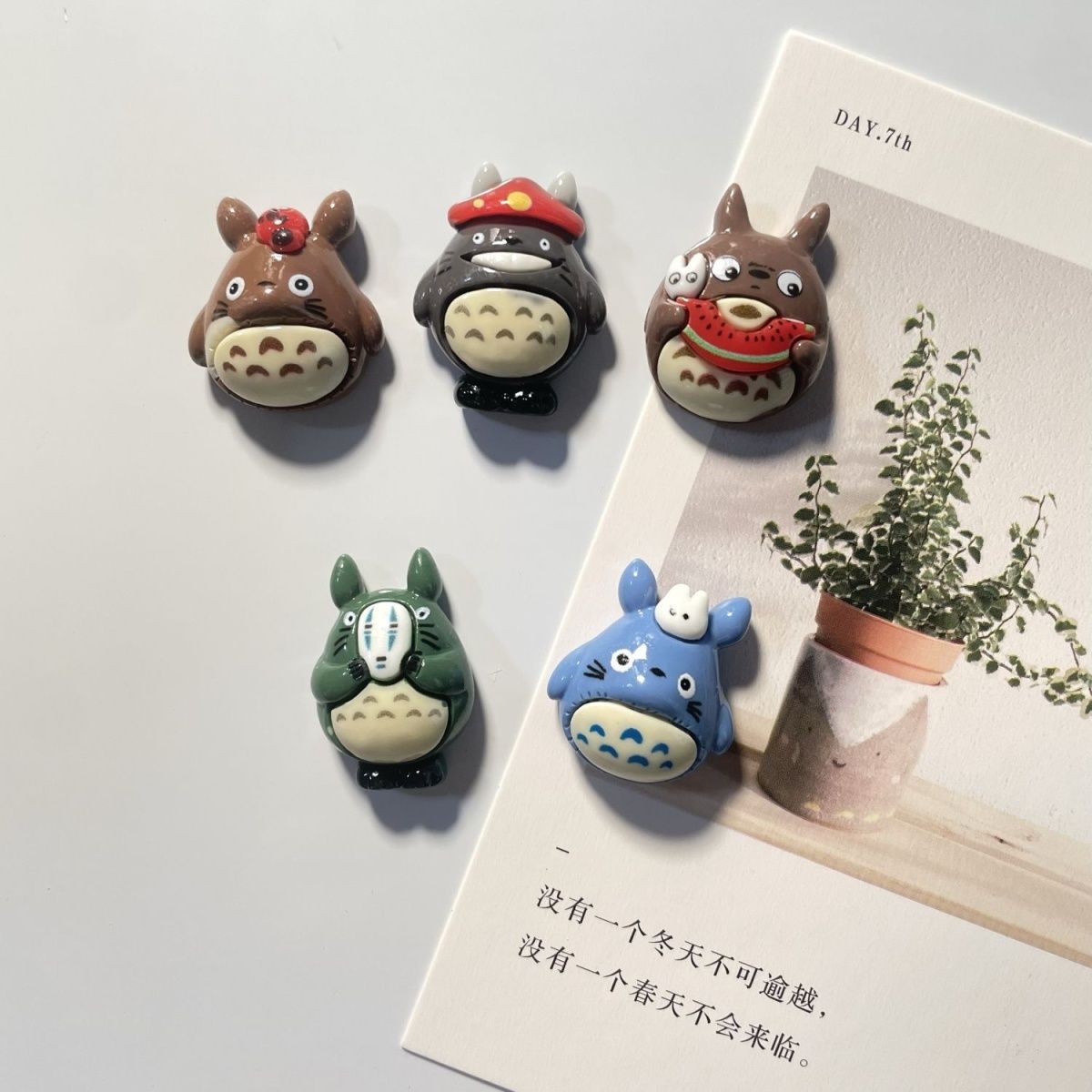 Totoro Anime Resin Fridge Magn - Kitchen Gadgets Website review and price