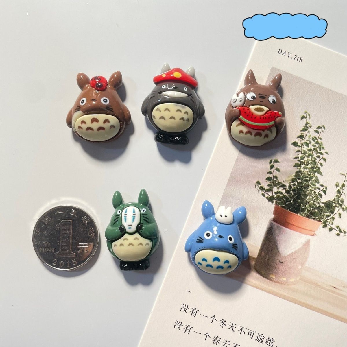 Totoro Anime Resin Fridge Magn - Kitchen Gadgets Website review and price